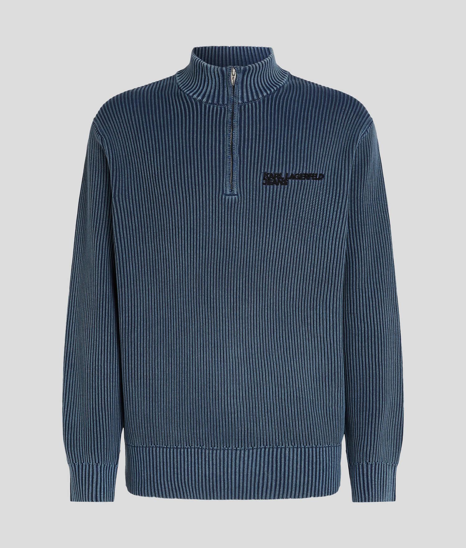 KLJ RELAXED HALF-ZIP SWEATER Product Image