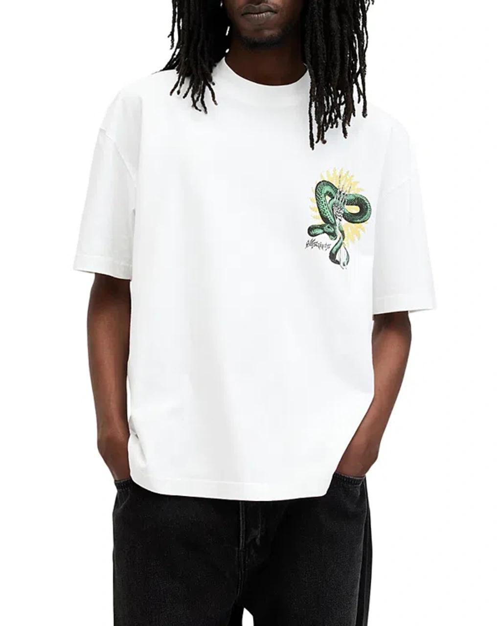 Krait Graphic Tee In Optic White Product Image