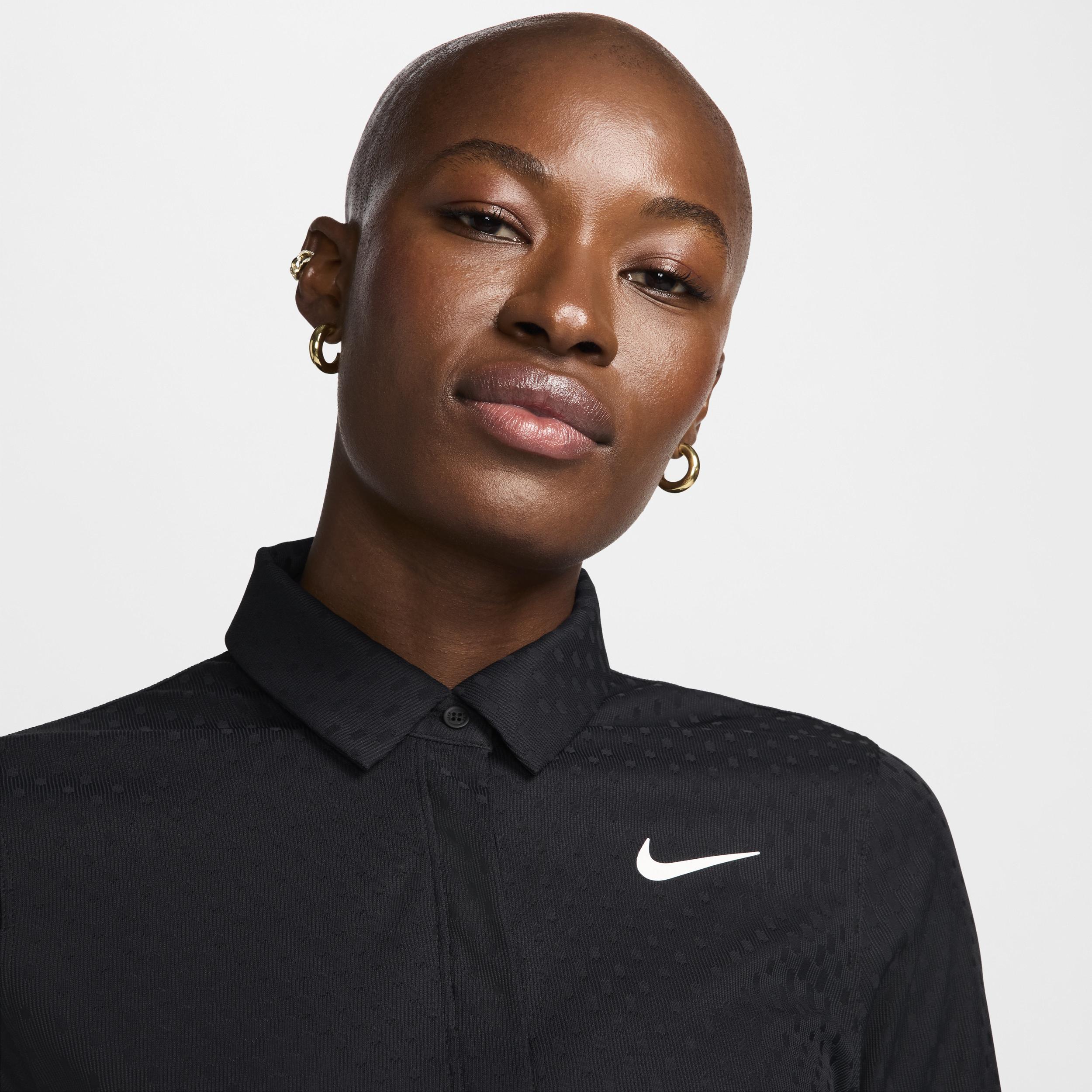 Nike Women's Tour Dri-FIT ADV Long-Sleeve Golf Polo Product Image