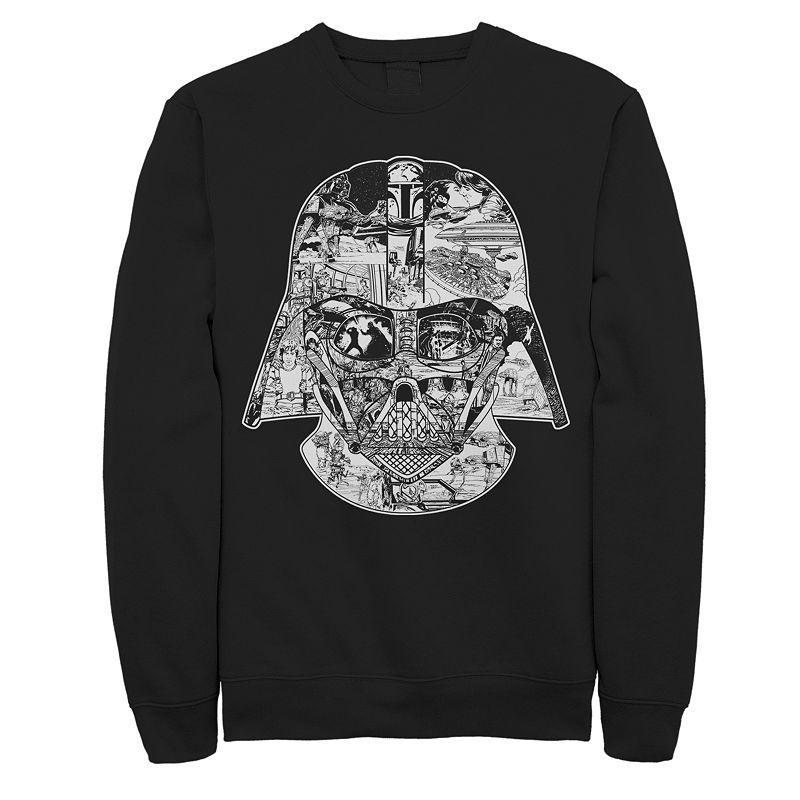 Mens Star Wars Vader Helmet Sweatshirt Product Image