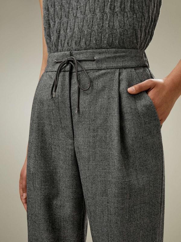 Glen Flex Worsted Trousers Product Image