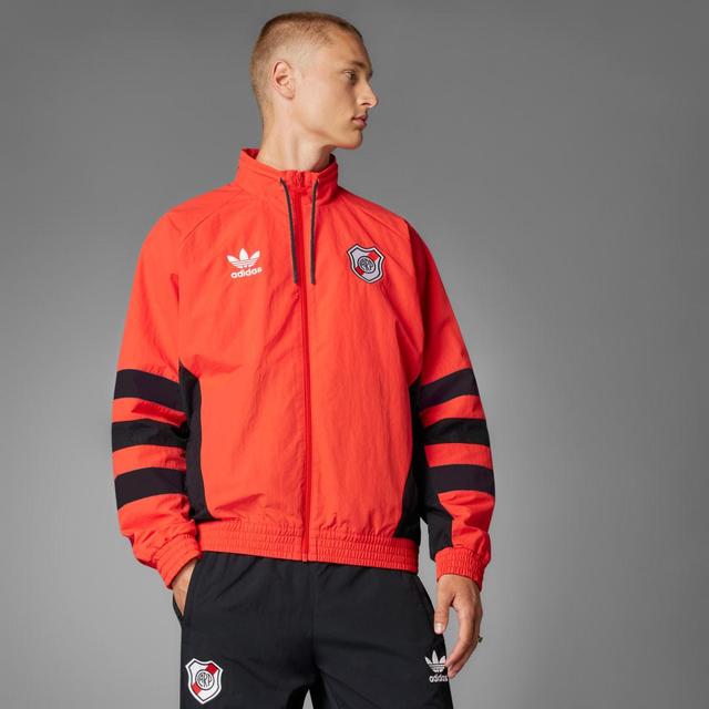 adidas River Plate 1994 Track Top Red S Mens Product Image