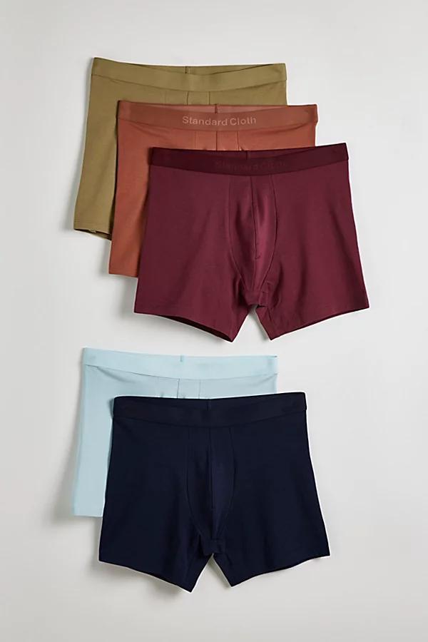 Standard Cloth Cotton Boxer Brief 5-Pack Mens at Urban Outfitters Product Image