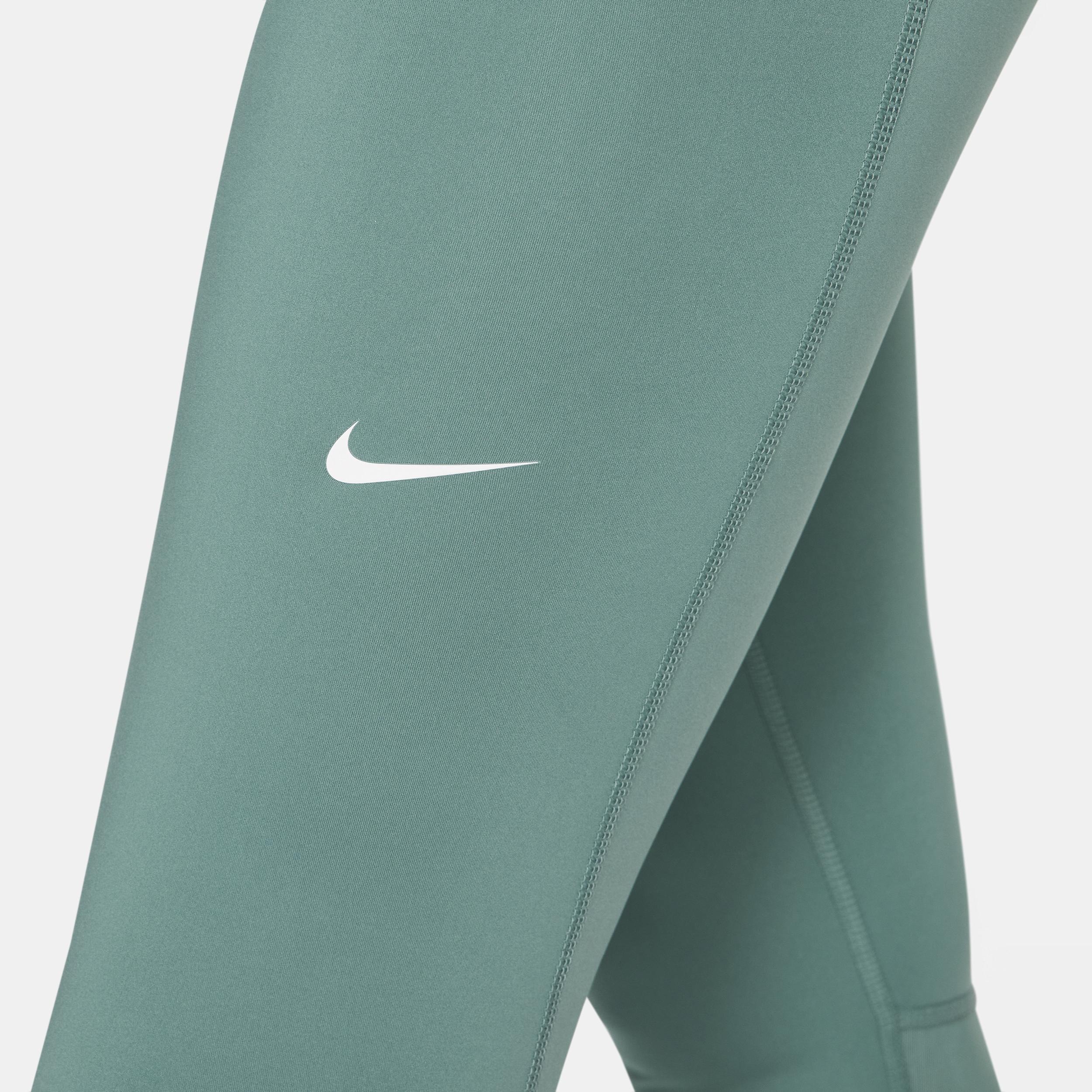 Women's Nike Pro Mid-Rise Mesh-Paneled Leggings Product Image