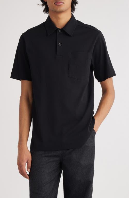 DRIES VAN NOTEN Helder Polo Shirt In Black Product Image