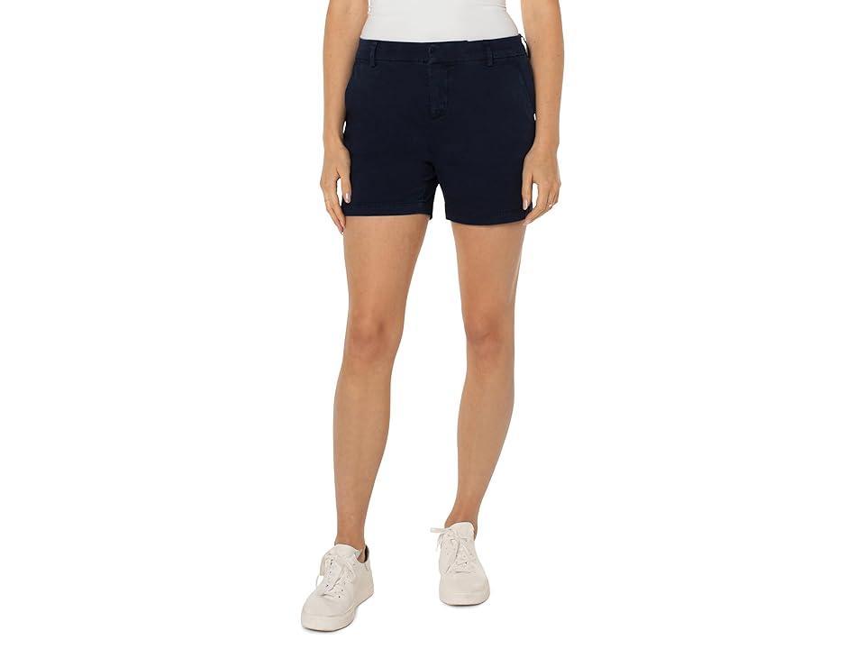 Liverpool Los Angeles Kelsey Stretch Twill Trouser Shorts Product Image