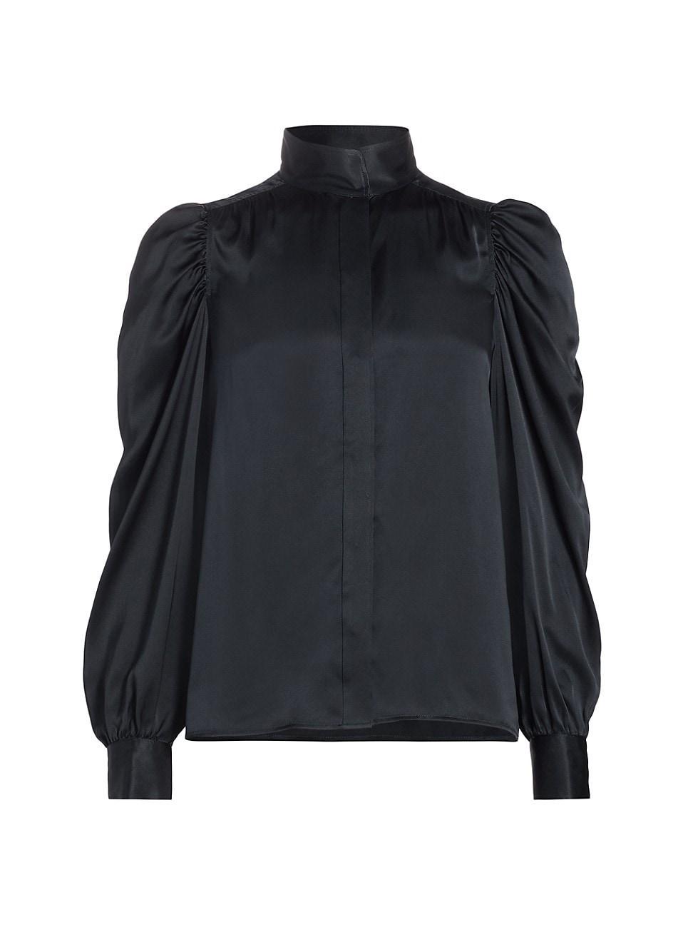 FRAME Gillian Silk Blouse Product Image