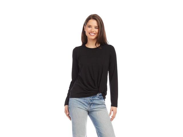 Karen Kane Side Pick-Up Top Women's Clothing Product Image