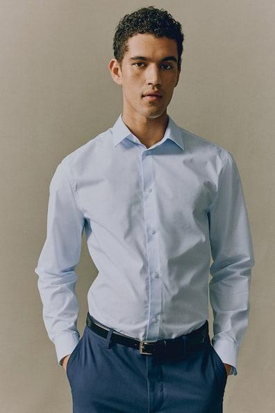 Slim Fit Easy-iron Shirt Product Image