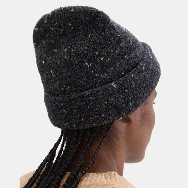 Recycled Wool Bouclé Beanie | Theory Outlet Product Image