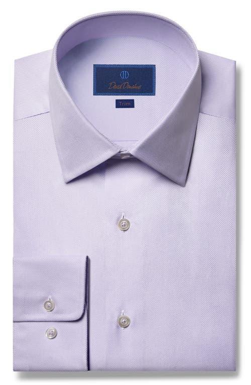 David Donahue Trim Fit Royal Oxford Dress Shirt Product Image