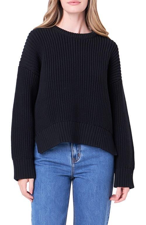 English Factory Oversize Rib Sweater Product Image