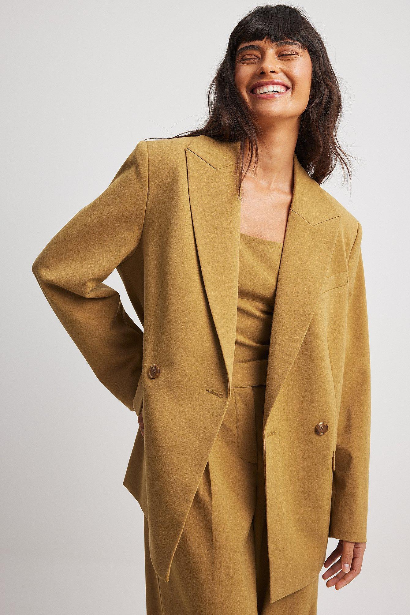 Oversized Double Breasted Blazer product image