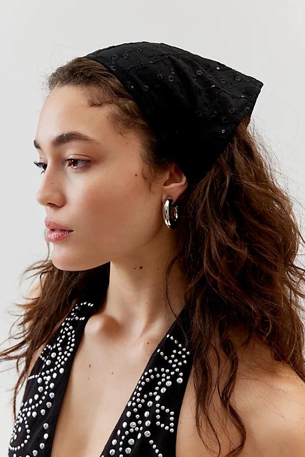 Iris Eyelet Headscarf Womens at Urban Outfitters Product Image