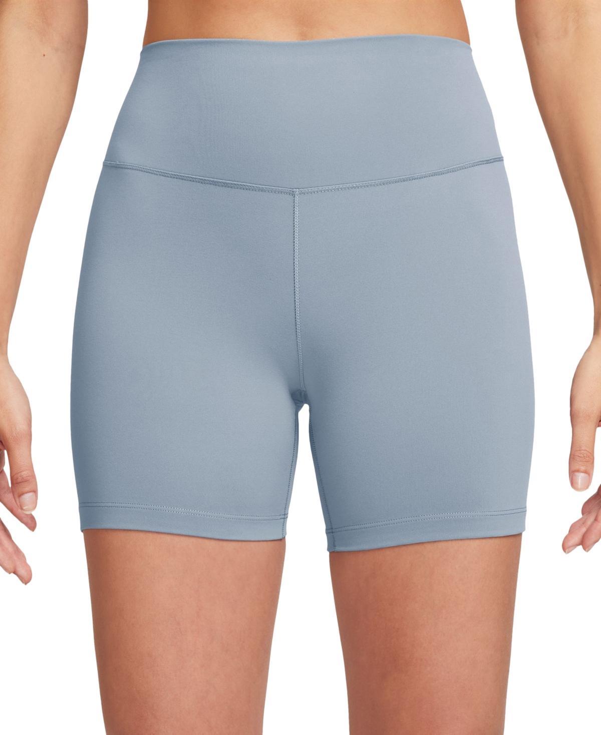 Nike Womens One High-Waisted Biker Shorts - Lt Armory Blue Product Image