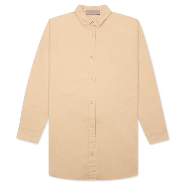 Women's L/S Oxford - Sand Female Product Image