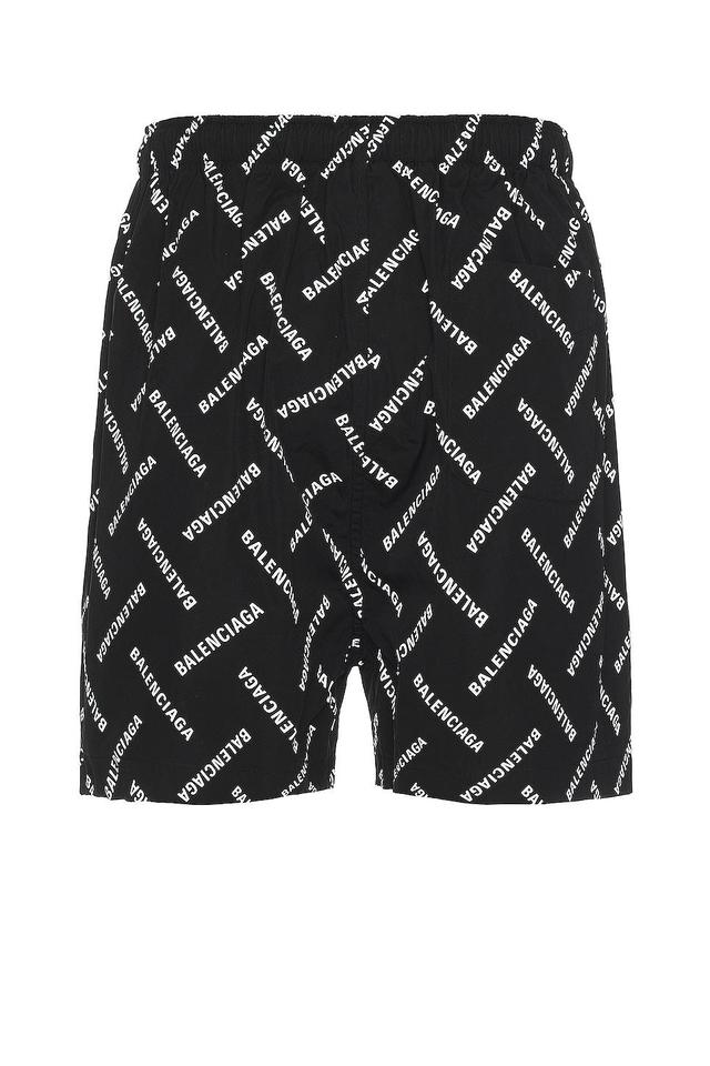 Balenciaga Pyjama Short in Black Product Image