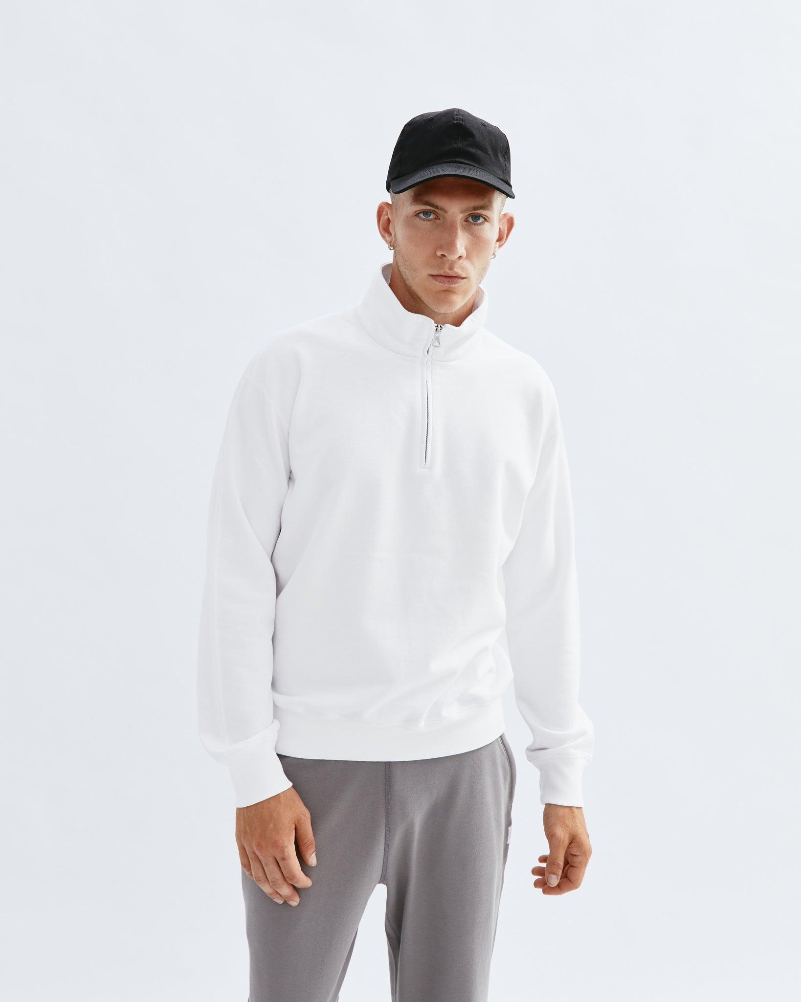 Lightweight Terry Quarter Zip Male Product Image