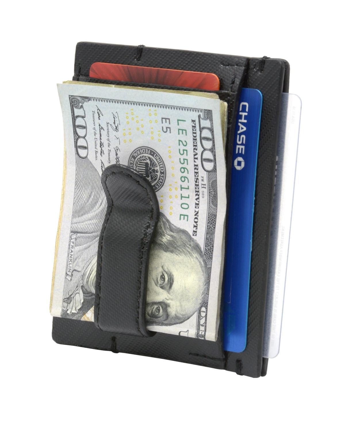 Alpine Swiss Double Diamond Mens Rfid Money Clip Minimalist Front Pocket Wallet - Gray Product Image