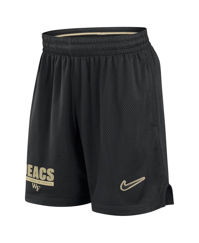 Nike Mens Black Pitt Panthers 2024 Sideline Mesh Shorts Product Image