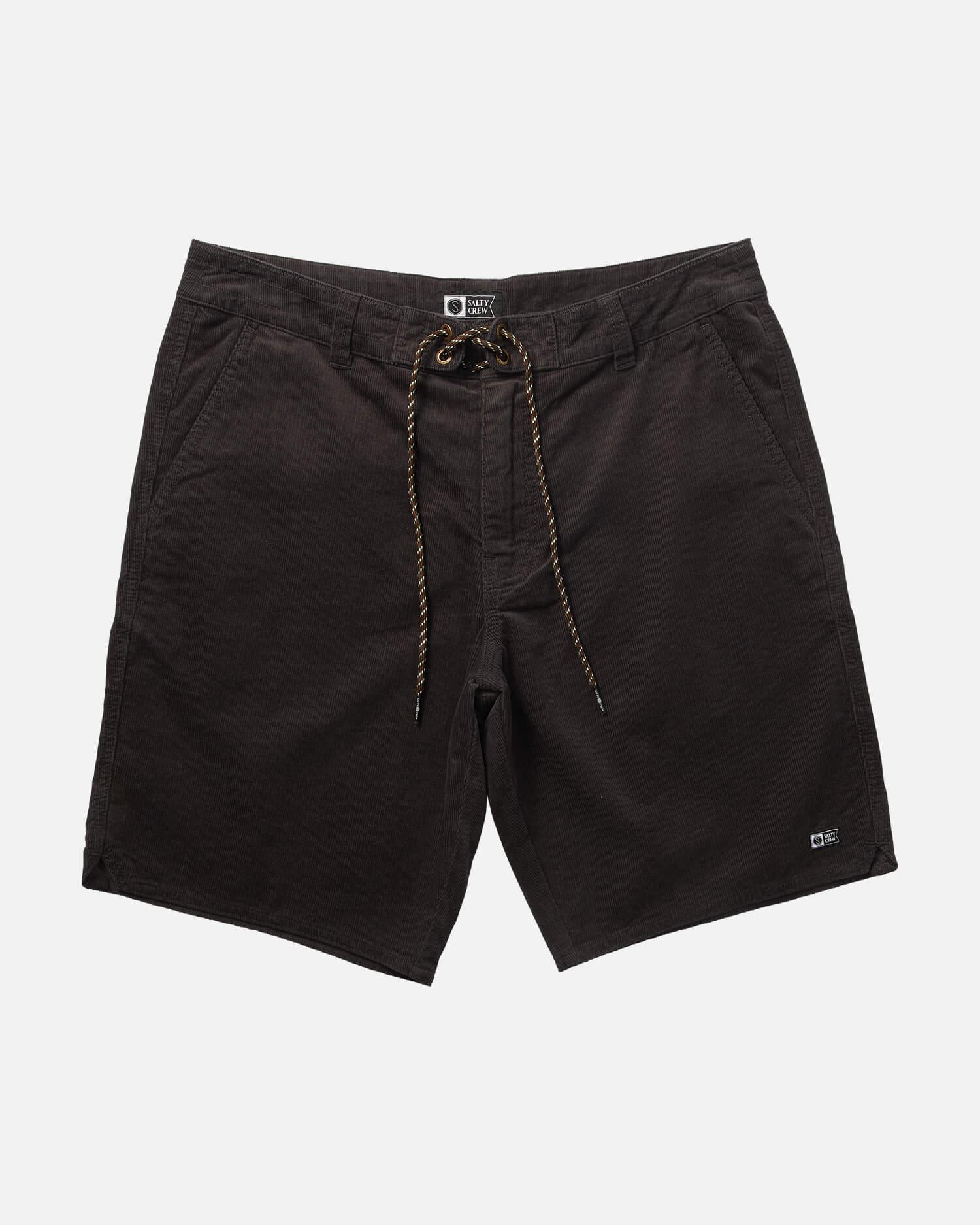 Boneyard Corduroy Shorts - Charcoal Product Image