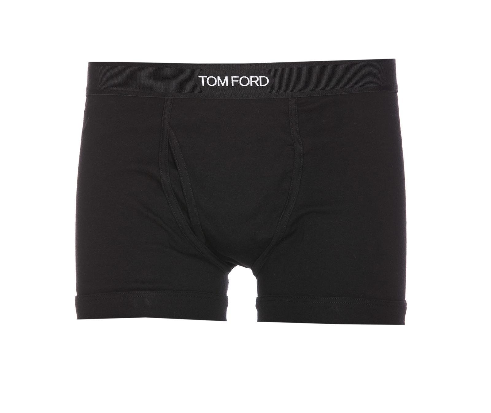 Logo Band Boxers In Black Product Image