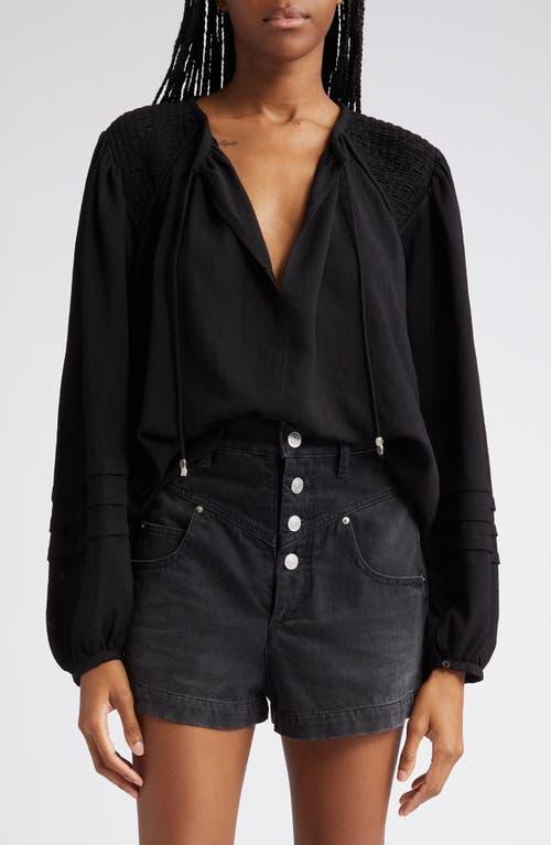 Womens Lamaya Tieneck Blouse Product Image