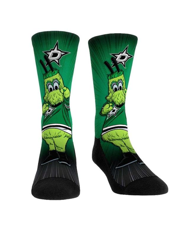 Rock Em Socks Dallas Stars Mascot Pump Up Crew Socks, Mens Product Image