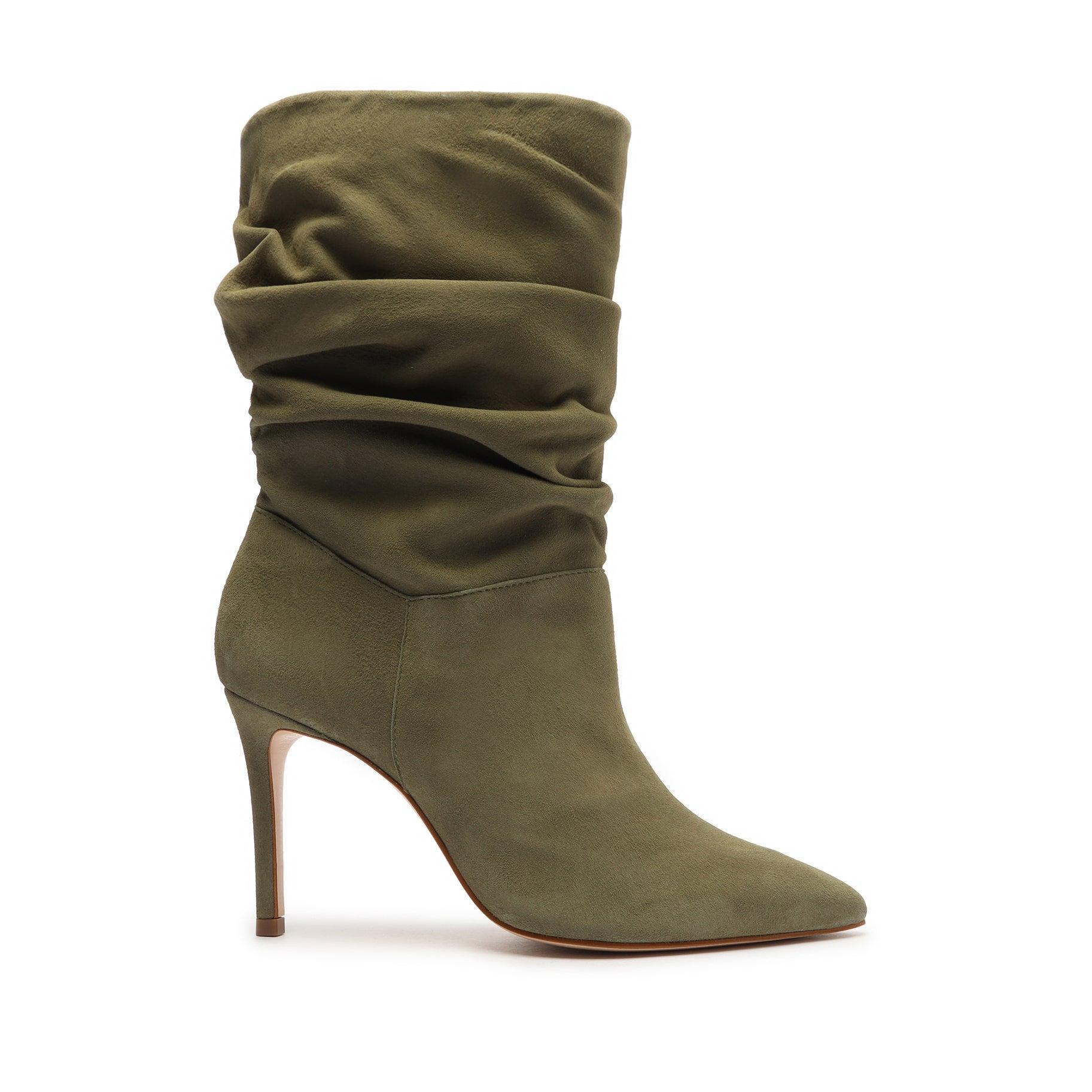 Womens Ashlee Suede Slouch Booties Product Image