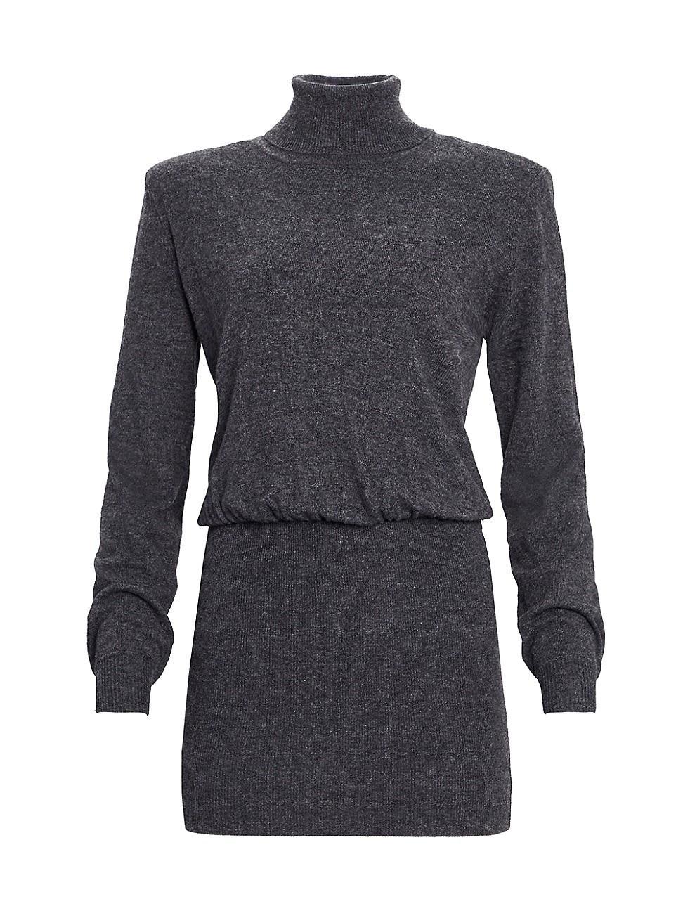 Alexandria Knit Turtleneck Mini Dress Product Image