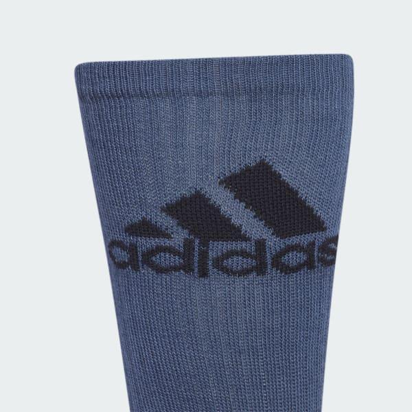 Cushioned Mixed Crew Socks 6 Pairs Product Image