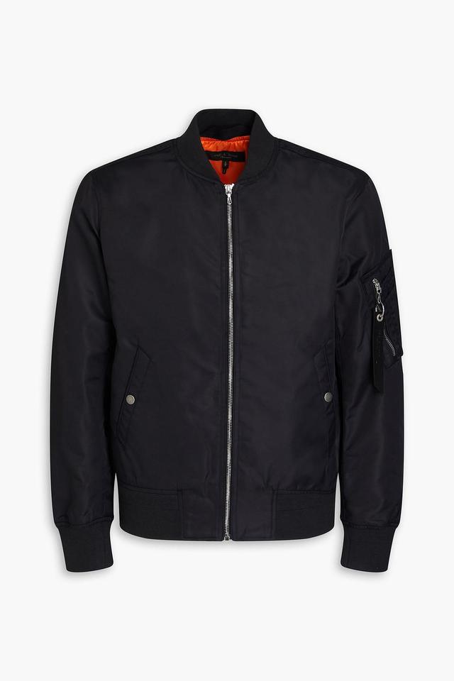 Archetype Shell Bomber Jacket In Black Product Image