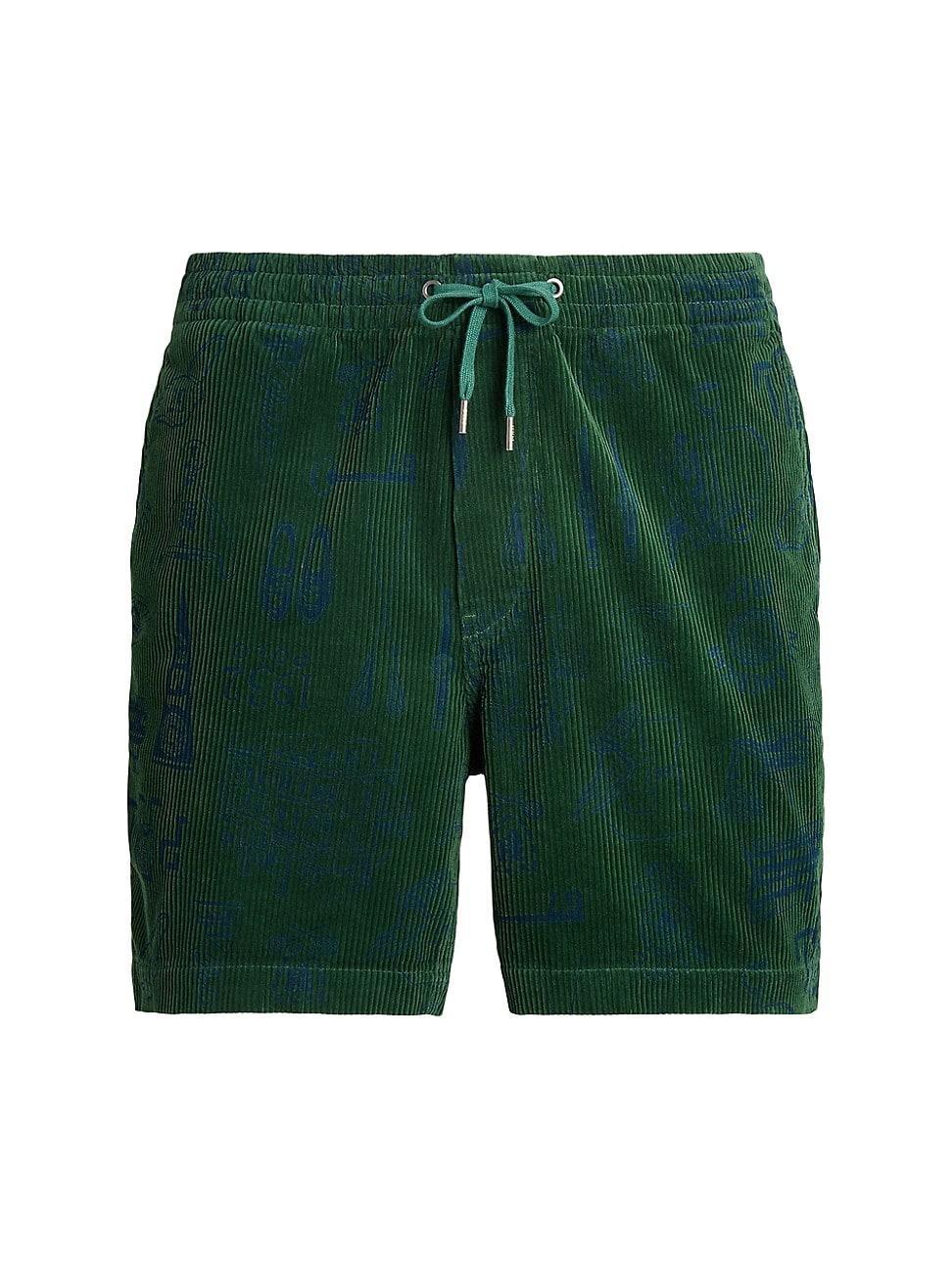 Mens Prepster Drawstring Corduroy Shorts Product Image