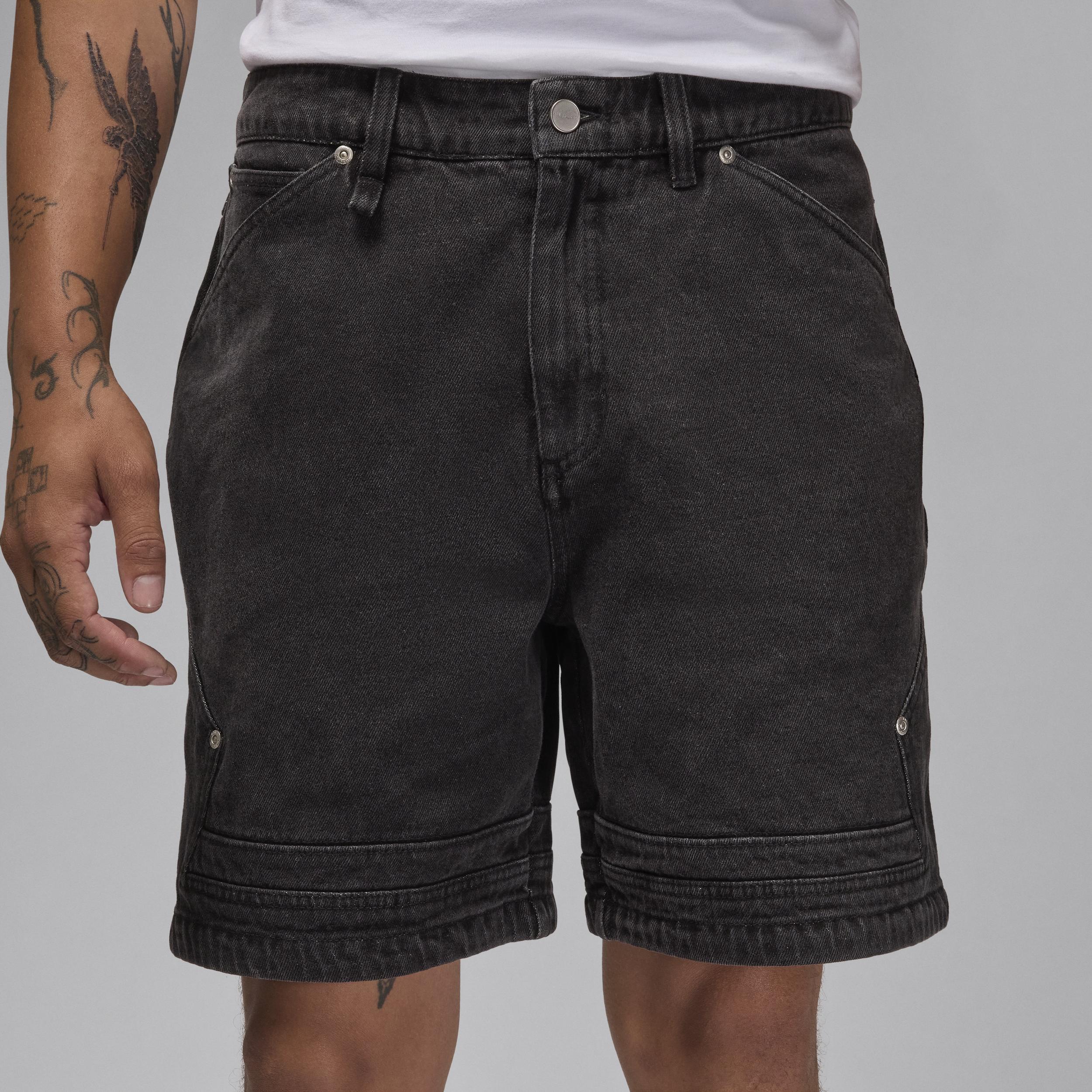 Jordan Mens MJ Air Shorts - Black/Black Product Image