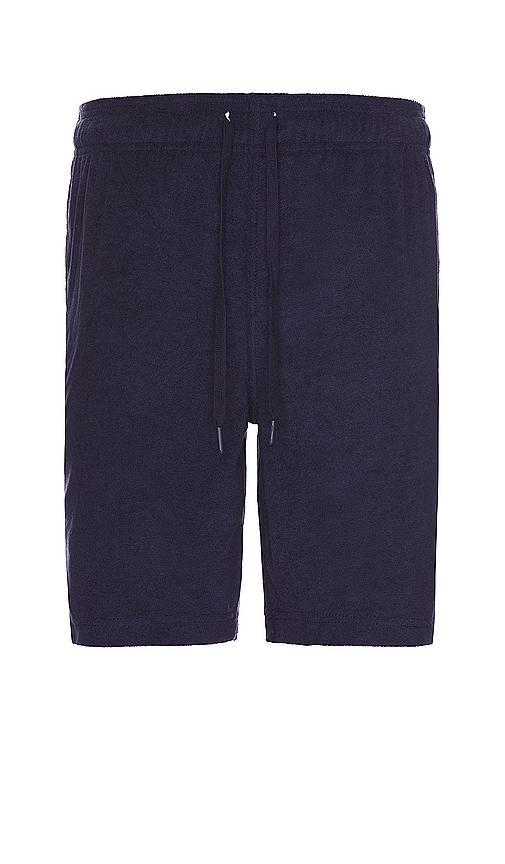 Vintage Summer MENS SOLID TOWEL TERRY in Blue. Product Image