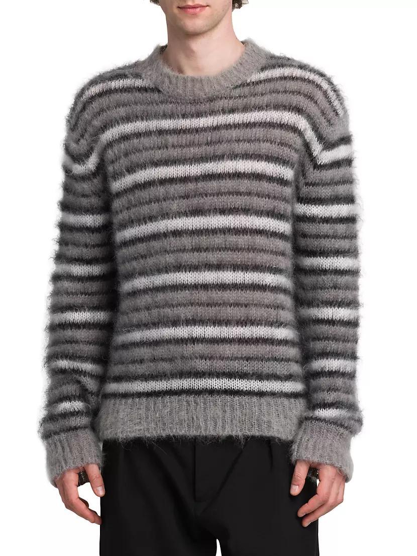 Fuzzy Wuzzy Brushed Stripe Sweater Product Image