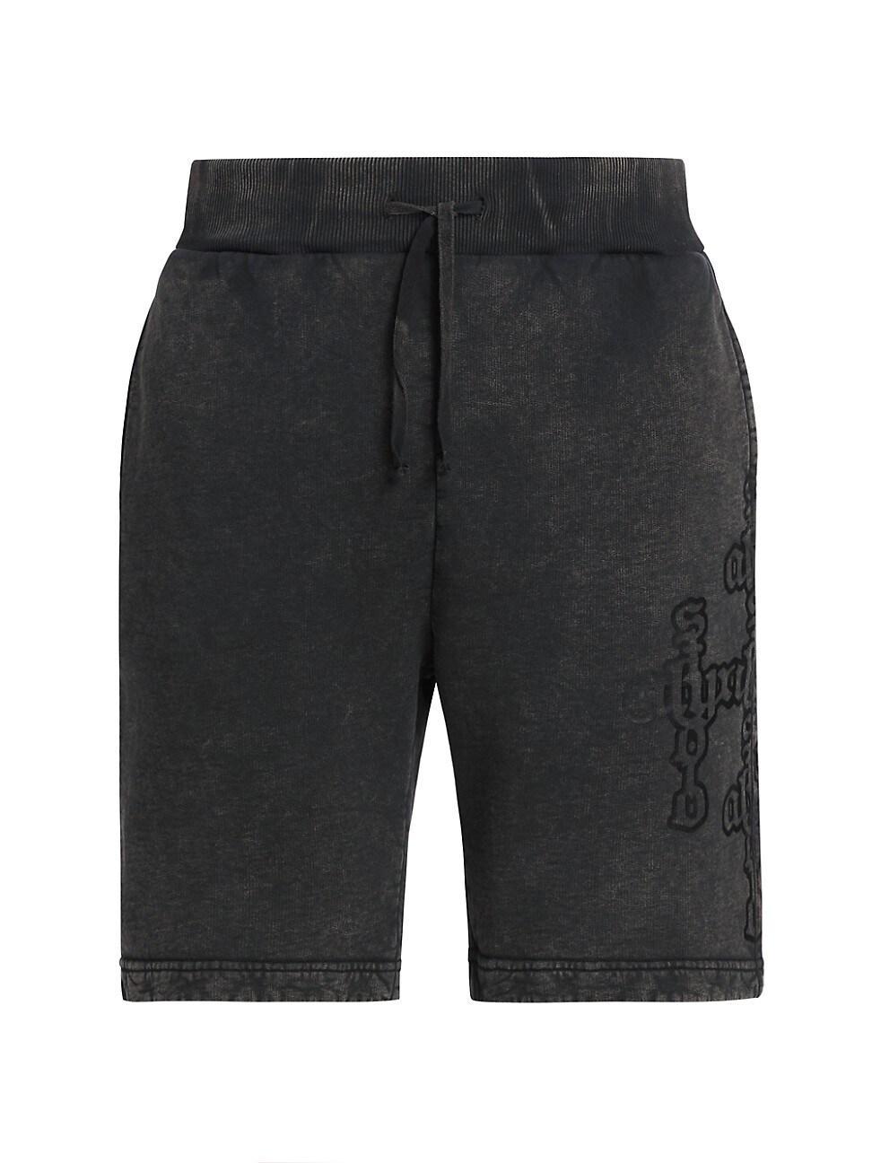 Mens Cross Logo Cotton Sweatshorts Product Image