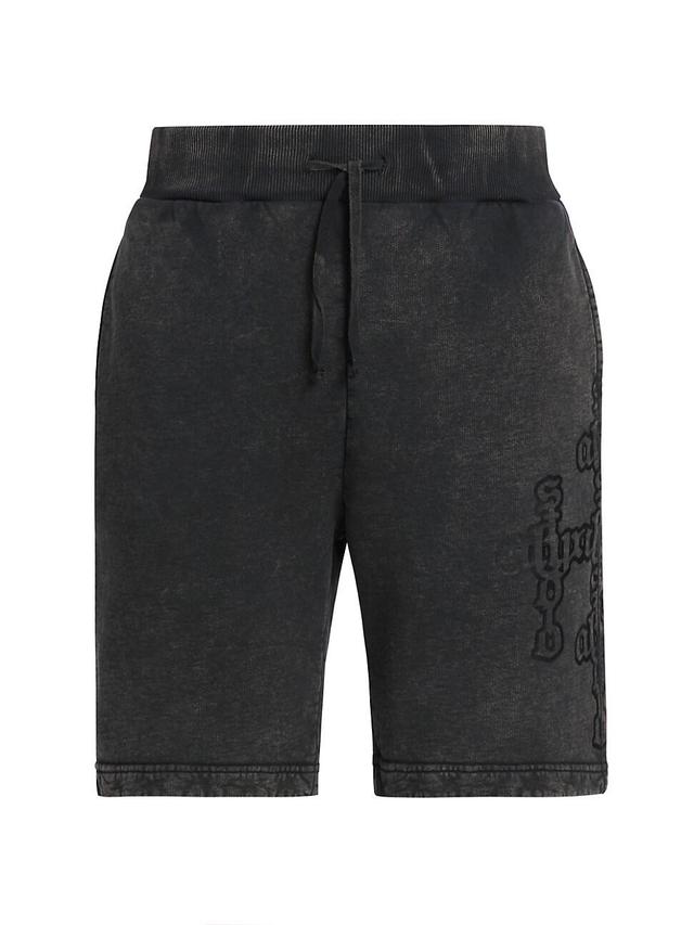 Mens Cross Logo Cotton Sweatshorts Product Image