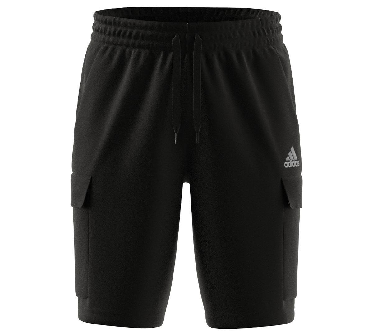 adidas Mens Essentials Fleece Cargo Shorts Product Image