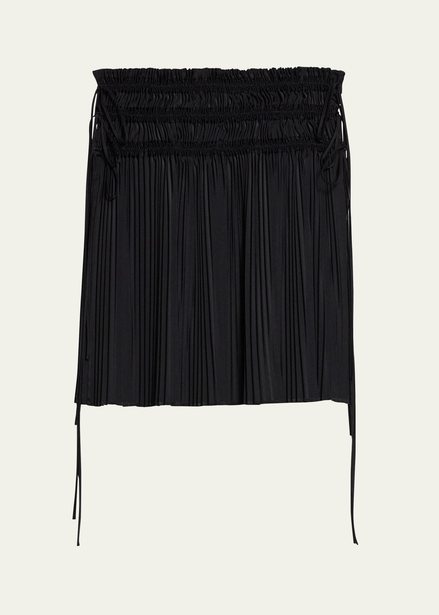 Helmut Lang Tie Pleat Skirt Product Image