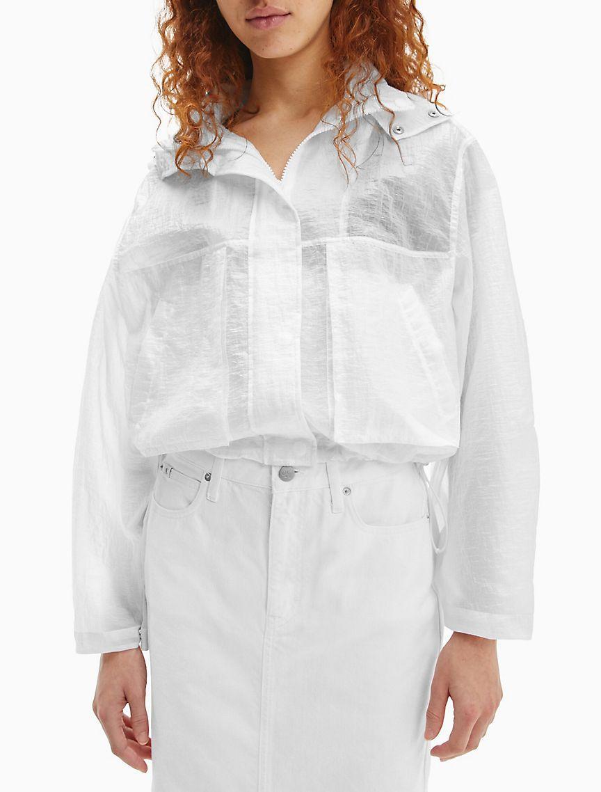 Transparent Windbreaker Jacket Product Image