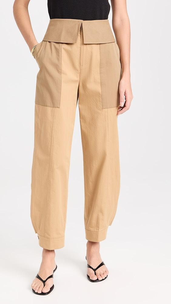 FRAME Foldover Trousers | Shopbop Product Image