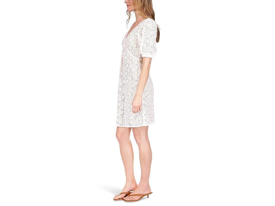 MICHAEL Michael Kors Lace V-Neck Mod Dress Women's Dress Product Image