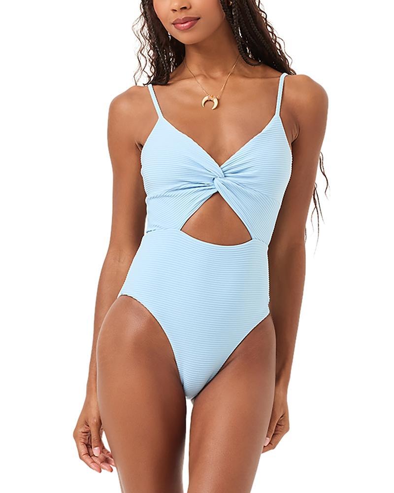 LSPACE Kyslee Twisted Cutout One-Piece Swimsuit Product Image