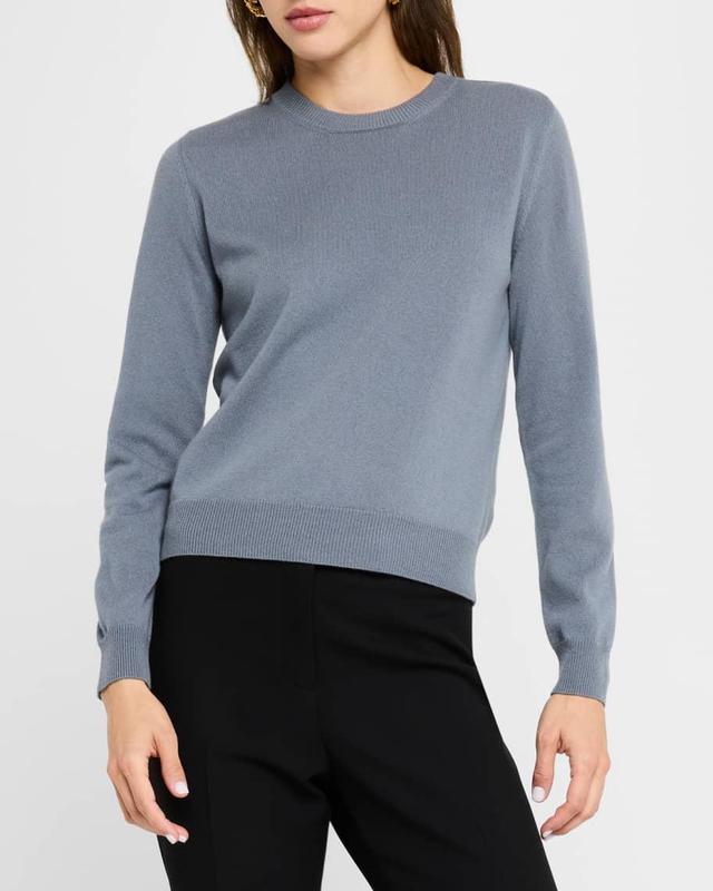 Crewneck Virgin Wool-Cashmere Sweater Product Image