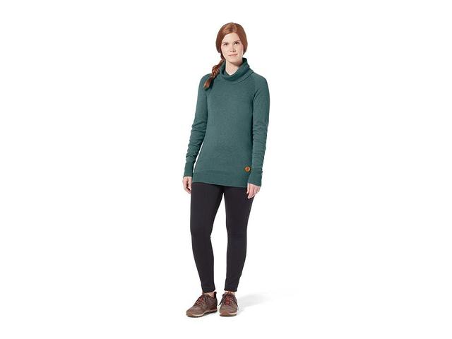 Royal Robbins Westlands Funnel Neck (Sea Pine) Women's Clothing Product Image