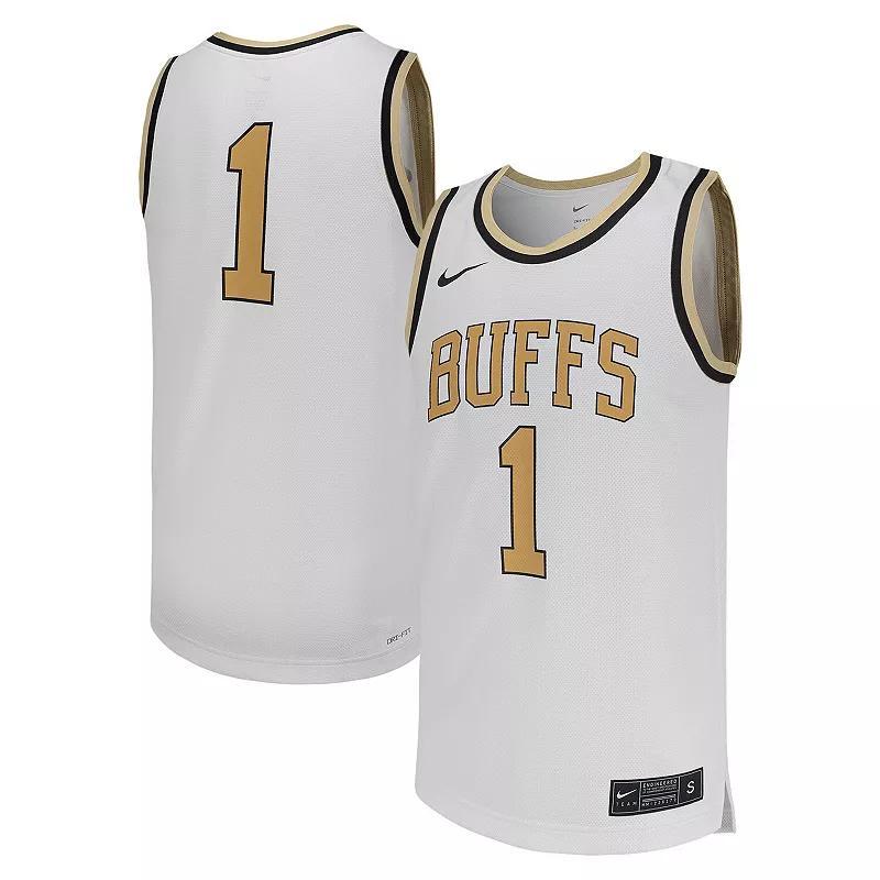 Mens Nike #1 Colorado Buffaloes Replica Basketball Jersey Product Image