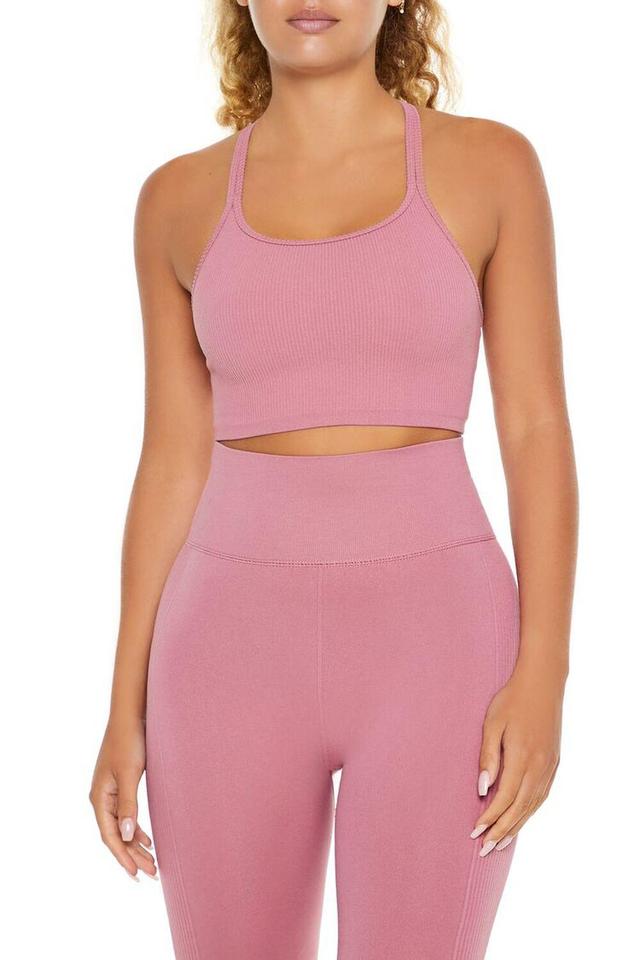 Seamless Strappy Sports Bra | Forever 21 Product Image