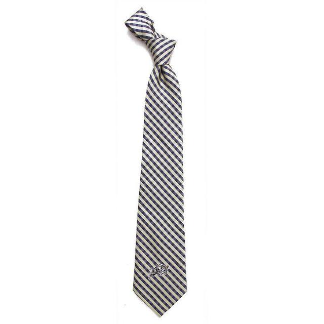 Mens Navy Midshipmen Gingham Tie Product Image