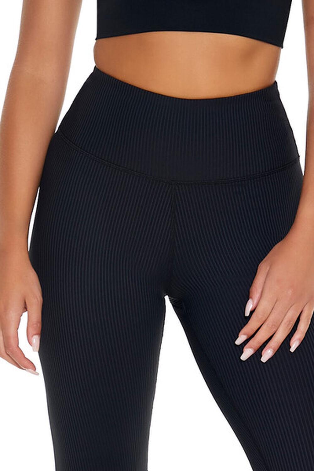 Active High-Rise Flare Leggings | Forever 21 Product Image